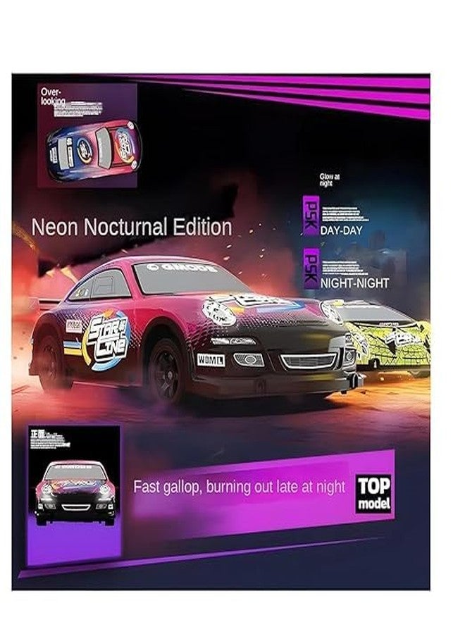 VIKINGS Gesture RC Stunt Car for Kids - 4WD 2.4GHz Drift & Twist Remote Control Car with Lights, Music & Sensor Watch Multicolor - Image 4